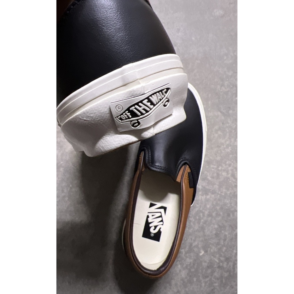 Vans LX Classic Slip On 98 Black/Glazed Ginger VN000D5AETQ Mens 8 Women's 9.5 - Picture 4 of 6